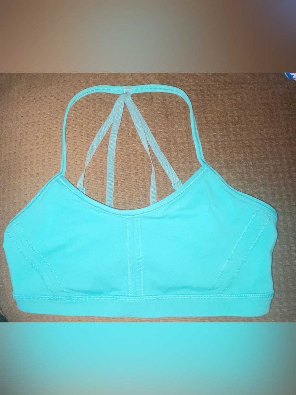 lululemon athletica Aqua Strappy Sports Bra